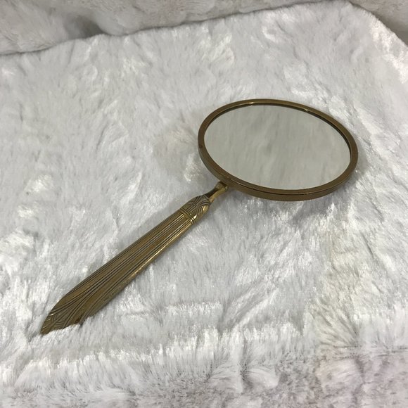 Vintage Adjustable Hand Held Vanity Mirror - Picture 5 of 5